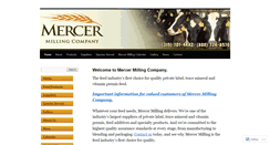 Desktop Screenshot of mercermilling.com